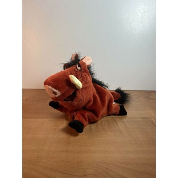 Walt Disney World exclusive Vintage 1990s Pumba bean bag plush - Picture 2 of 8